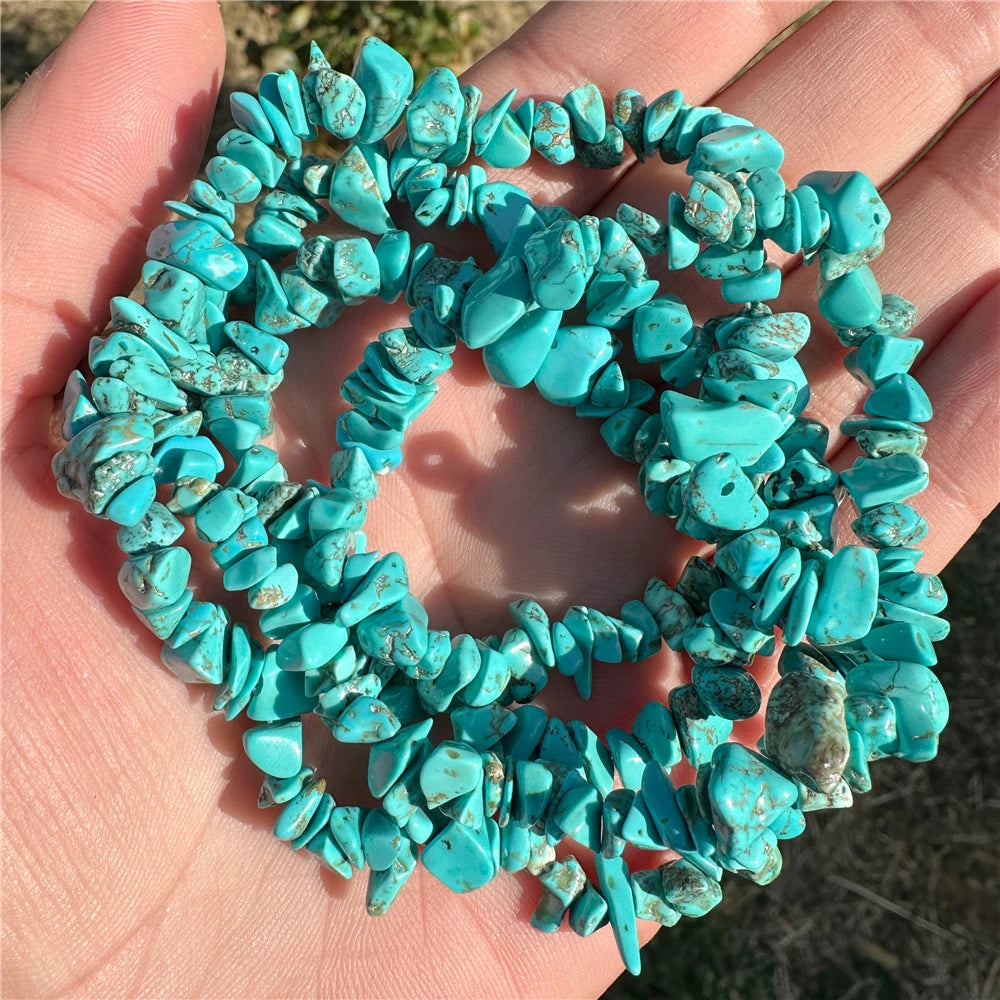 5-8MM Irregular Labradorite Chips Bead Amethysts Malachite Aquamarine Citrine Gravel Stone Beads For Jewelry Making Accessories