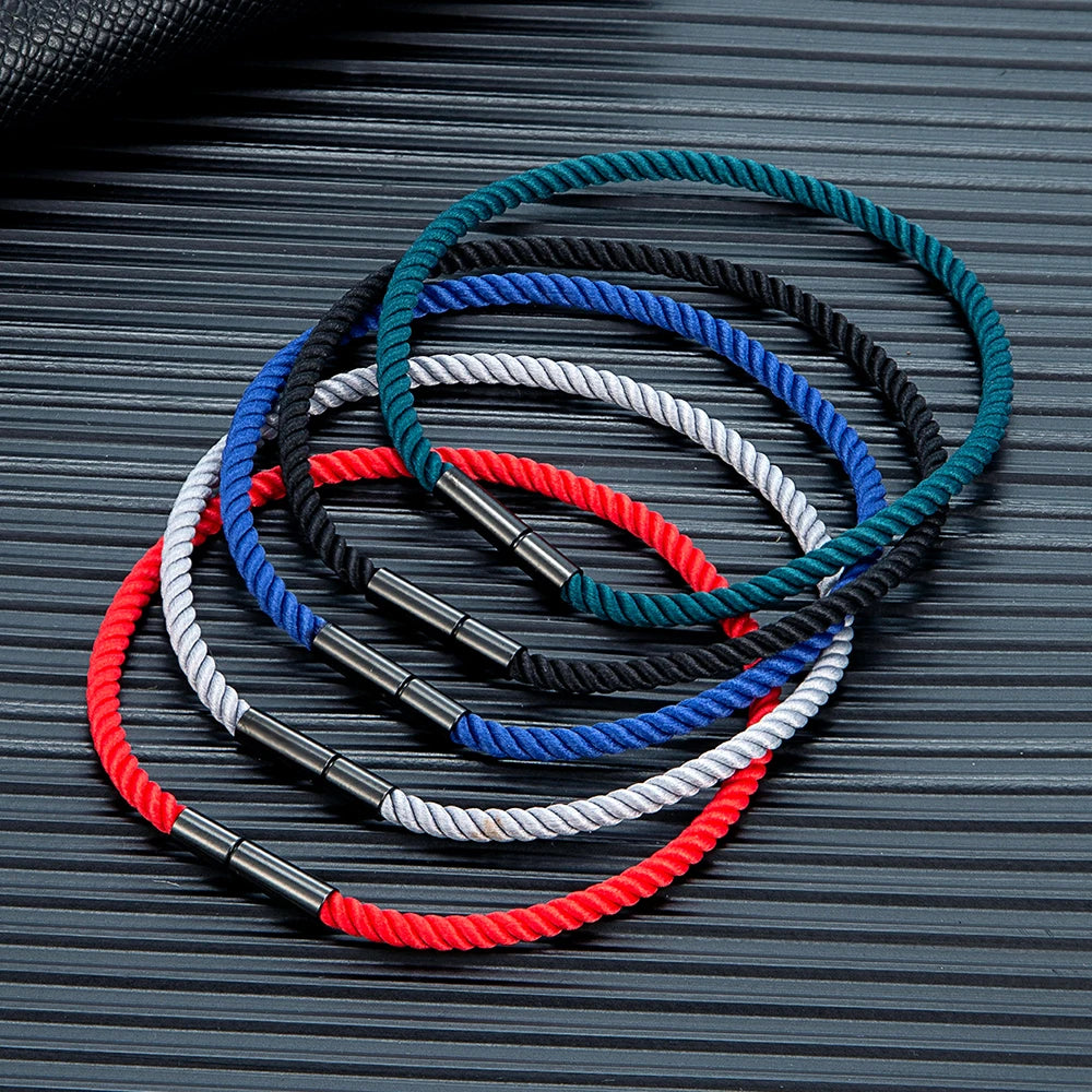 MKENDN Minimalist Luck Red Thread Bracelet Men Women Grade A Fabric 3mm Thin String Braclet Wedding Gift Friendship Braslet Puls