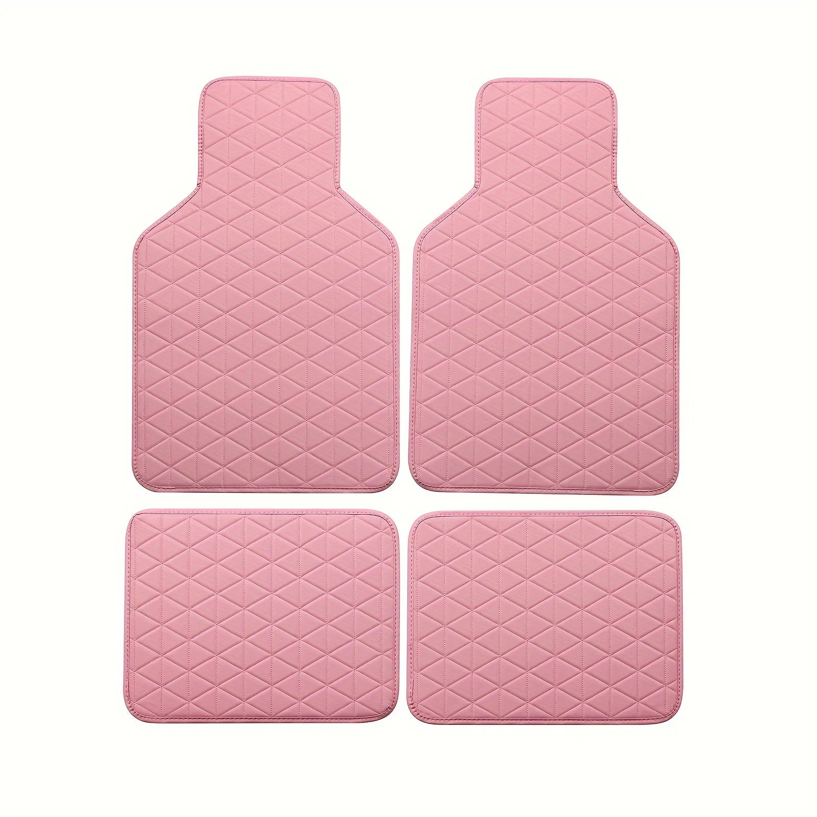 4-piece waterproof PU leather car floor mat - durable and fashionable, all-weather protection, easy to clean, enhances interior - Madeinsea©