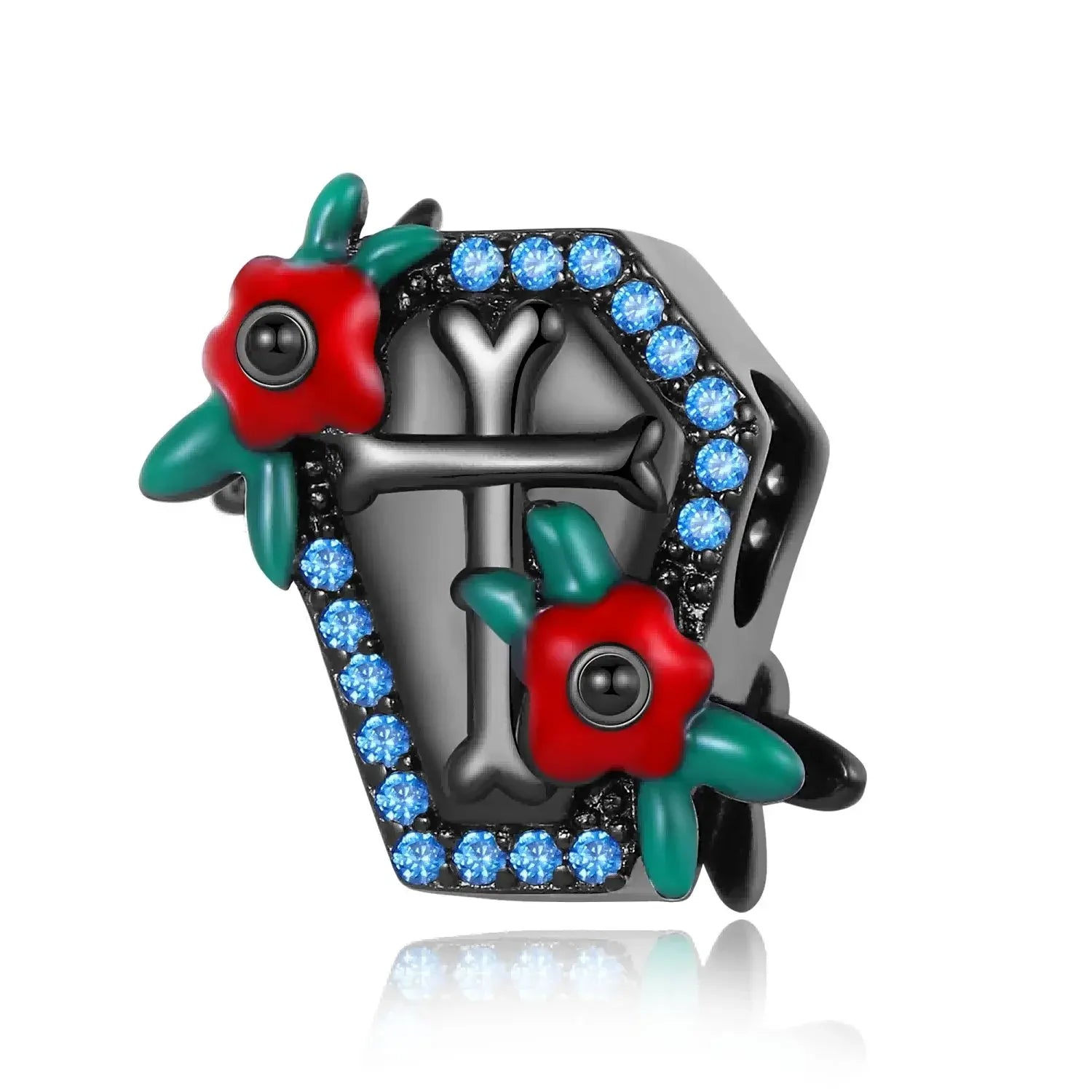 Original 925 Sterling Silver Halloween Charms Pumpkin Skull Witch Ghost Bead Earrings Pendant Fit Bracelet Necklace Jewelry