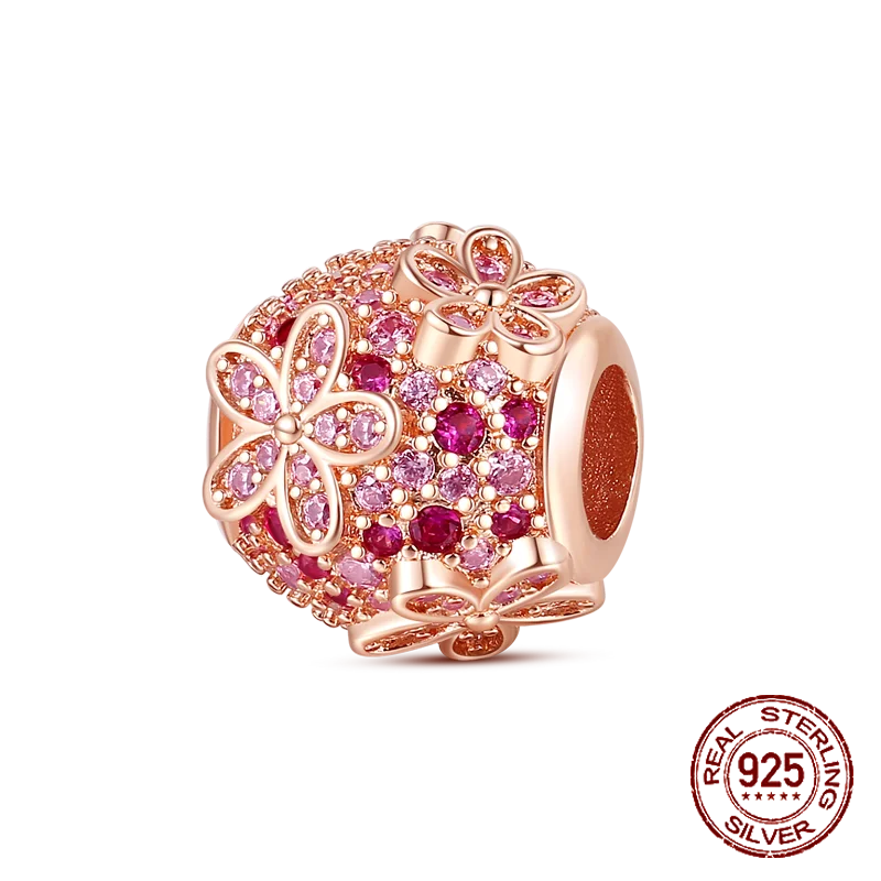 Schmetterling Blume Tier Perlen Fit Pandora Original armband charms Silber 925 Halskette pendientes mujer für Frauen Schmuck machen