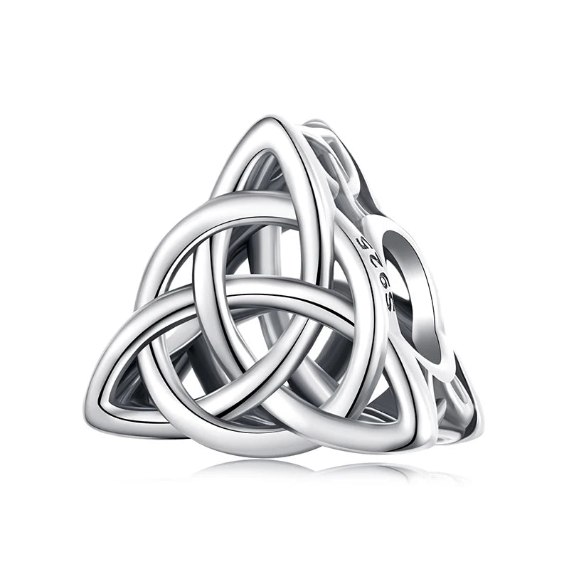 WOSTU Mother Day Gift 925 Sterling Silver Baby Foot Charm Letter Mom Love Beads Red Heart Pendant Fit DIY Bracelet Necklace