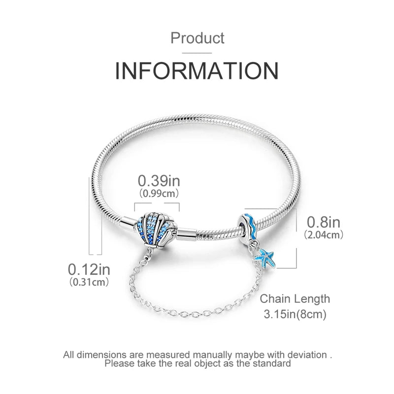 New Original 925 Sterling Silver Bracelet Heart Butterfly Bracelet For Women Fit Original Bracelet Charms Beads Jewelry DIY Gift