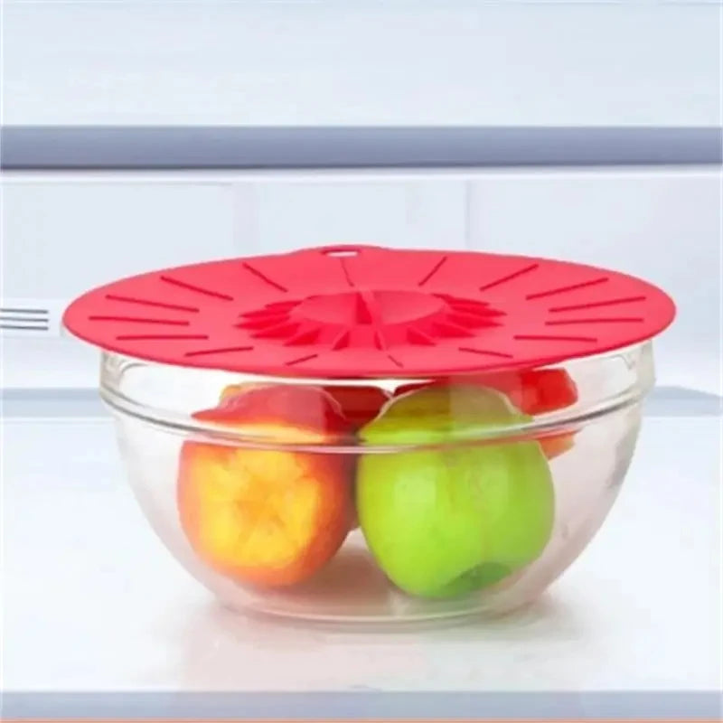 5pcs Environment-friendly Preservation Cover Food Ftorage Can Be Used For Refrigerators Microwave Ovens Spill Proof
