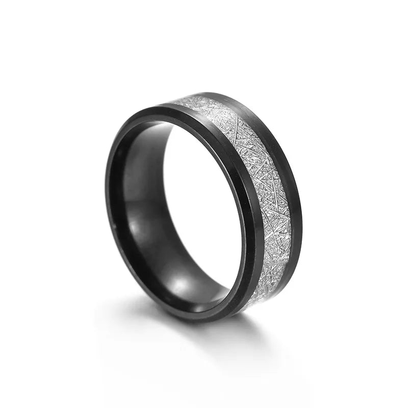 Stainless Steel Rime Ring For Men Women Gold Silver Black Color Unisex Gothic Accessories Trendy Not-fade Jewelry Unisex Gift