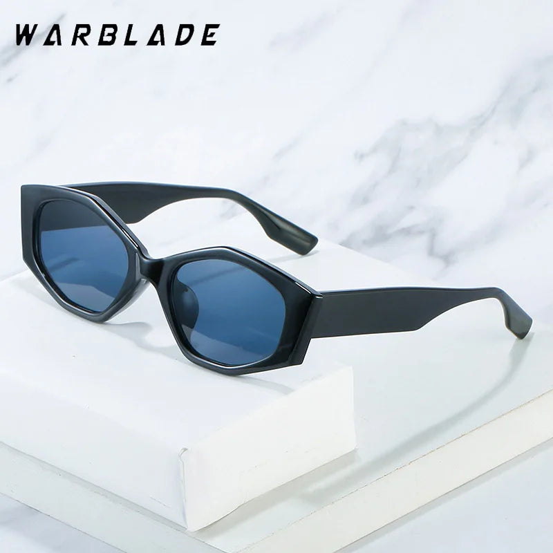 Women Sunglasses New Oversize Irregular Cat Eye Sun Glasses Brand Designer Sun Glasses Retro Shades Trendy Summer Large Eyepiece