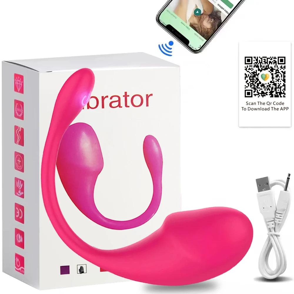 Wireless Bluetooth Vibrator APP Control Vibrating Love Egg Clitoris Stimulator G Spot Massager Sex Toys for Women Adults Toys - Madeinsea©