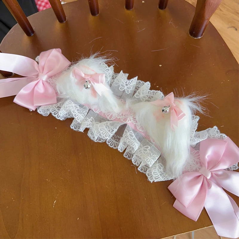 Anime Lolita Maid Dress Set Women Sweet Japanese Kimono Halloween Cat Cosplay Costumes Party Dresses Gothic Y2k Girls Cute Dress