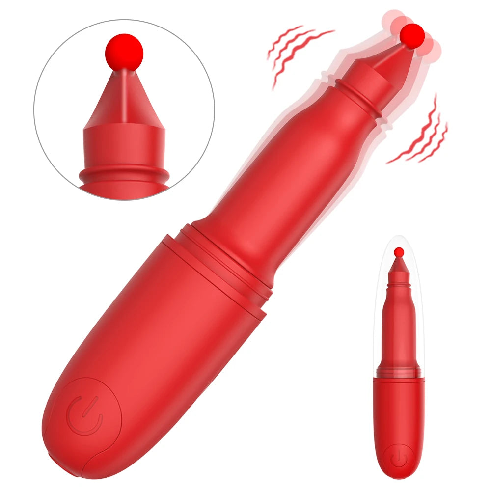 10 Vibrating Pen Mini Female Vibrator G Spot Dildos Sex Toys for Women Clitoris Nipple Stimulator Adults Female Erotic Product
