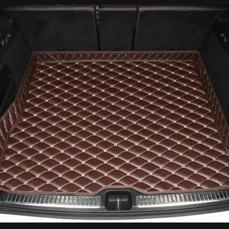 High Quality Artificial Leather Car Trunk Mat for Mercedes W223 S Class W221 W222 C217 SLK Class Car Accessories Carpet