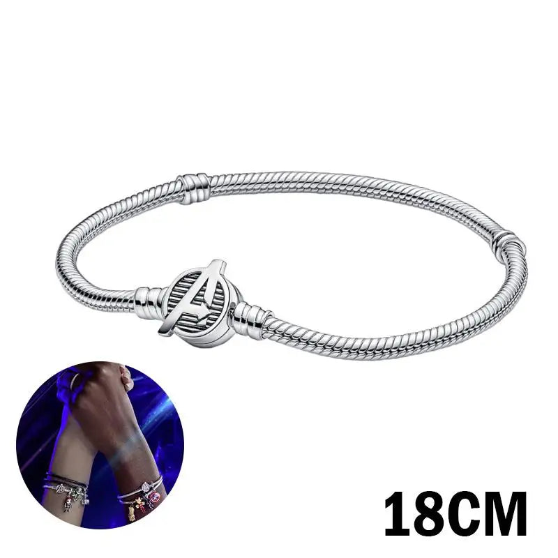 2025 new in Spider Man charm beads Hulk Iron Man 925 sterling silver charm Marvel bracelet charm DIY women's jewelry gift