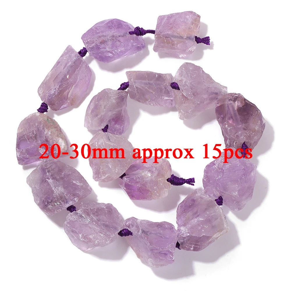 Natural Amethyst Energy Stone Bead Purple Quartzs Crystals Beads Healing Power Fit Health,Beauty,Clarity,Relieve stress,Calming
