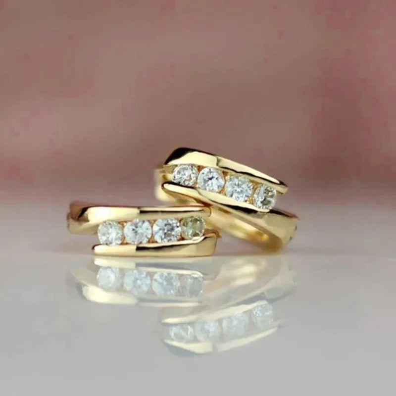 OXTAO D Moissanite Diamond Hoop Earrings 925 Sterling Silver 14K Gold Color Wedding Party Charms Channel Setting Ear Jewelry GRA