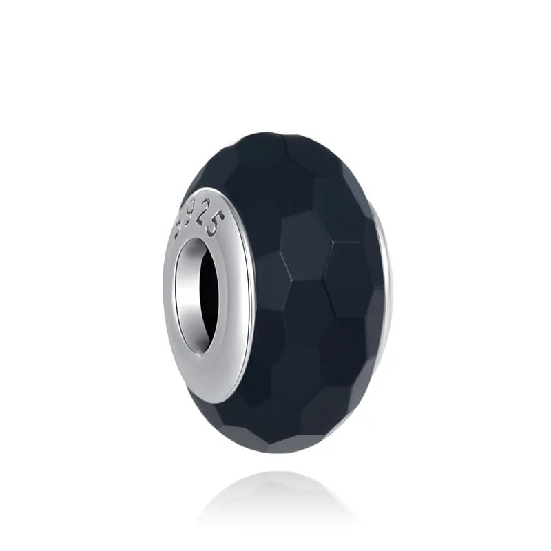 New European Style 925 Silver Black, Bagua, Watch Computer, Camera, Cat, Bead Pendant, Original Bracelet DIY Women's Jewelry