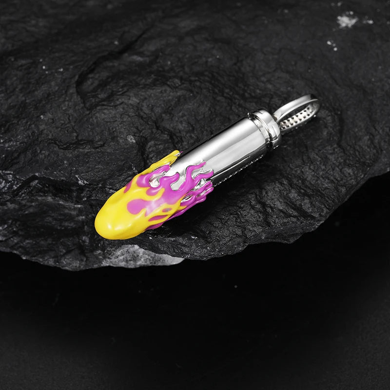 TUHE luminous Copper Iced Out For Man Hip Hop Jewelry