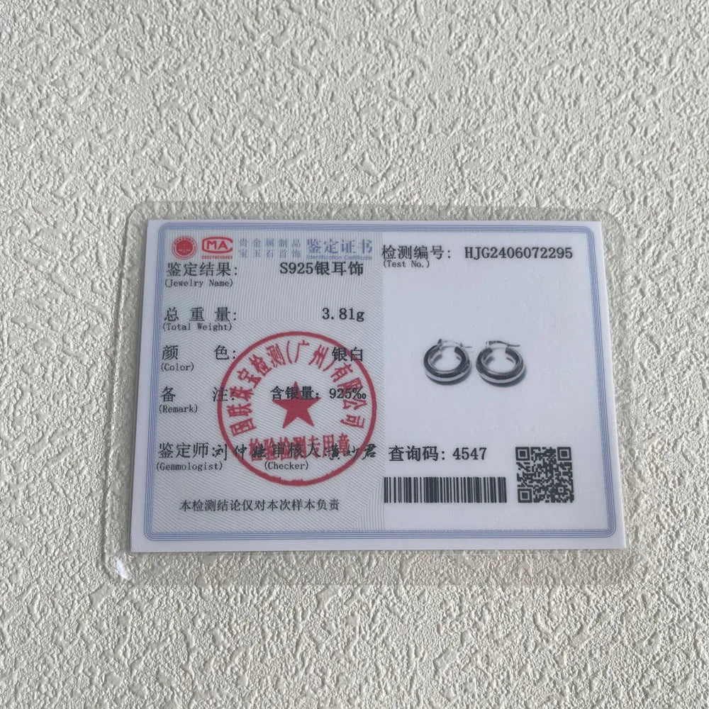 BF CLUB Boucles d'oreilles rondes en argent sterling 925 pour femmes et filles, bijoux tendance et sexy, cadeau de fête ou de mariage