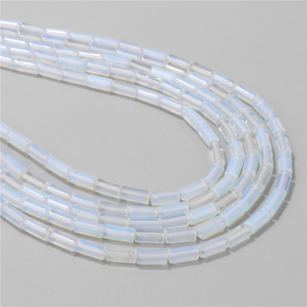 5x9mm Natural Cylinder Column Stone Bead Agat Aventurine Amethyst Jasper Quartz Loose Spacer Beads DIY Necklace Earring Bracelet