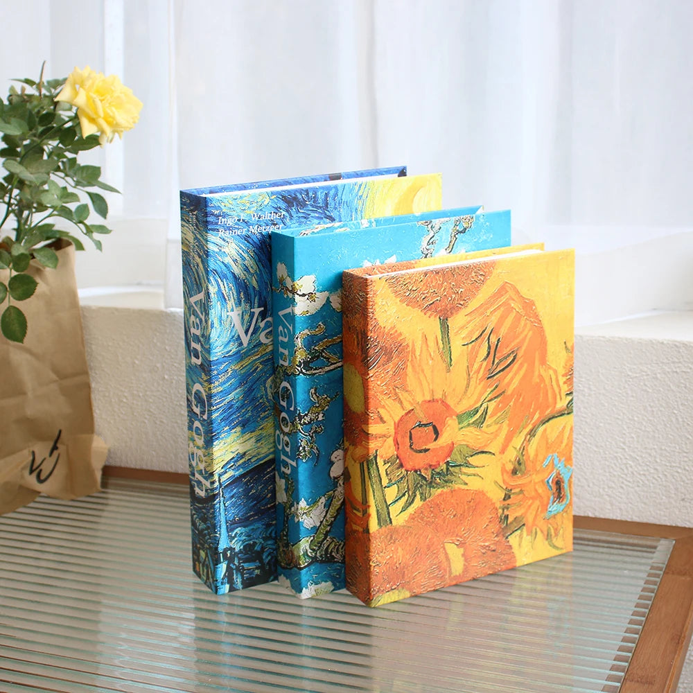 3 Teile/satz Mehrere Größe Gefälschte Bücher Set Kaffee Tisch Bücher Villa Hotle Simulation Bücher Set Schießen Requisiten Wohnzimmer Dekor