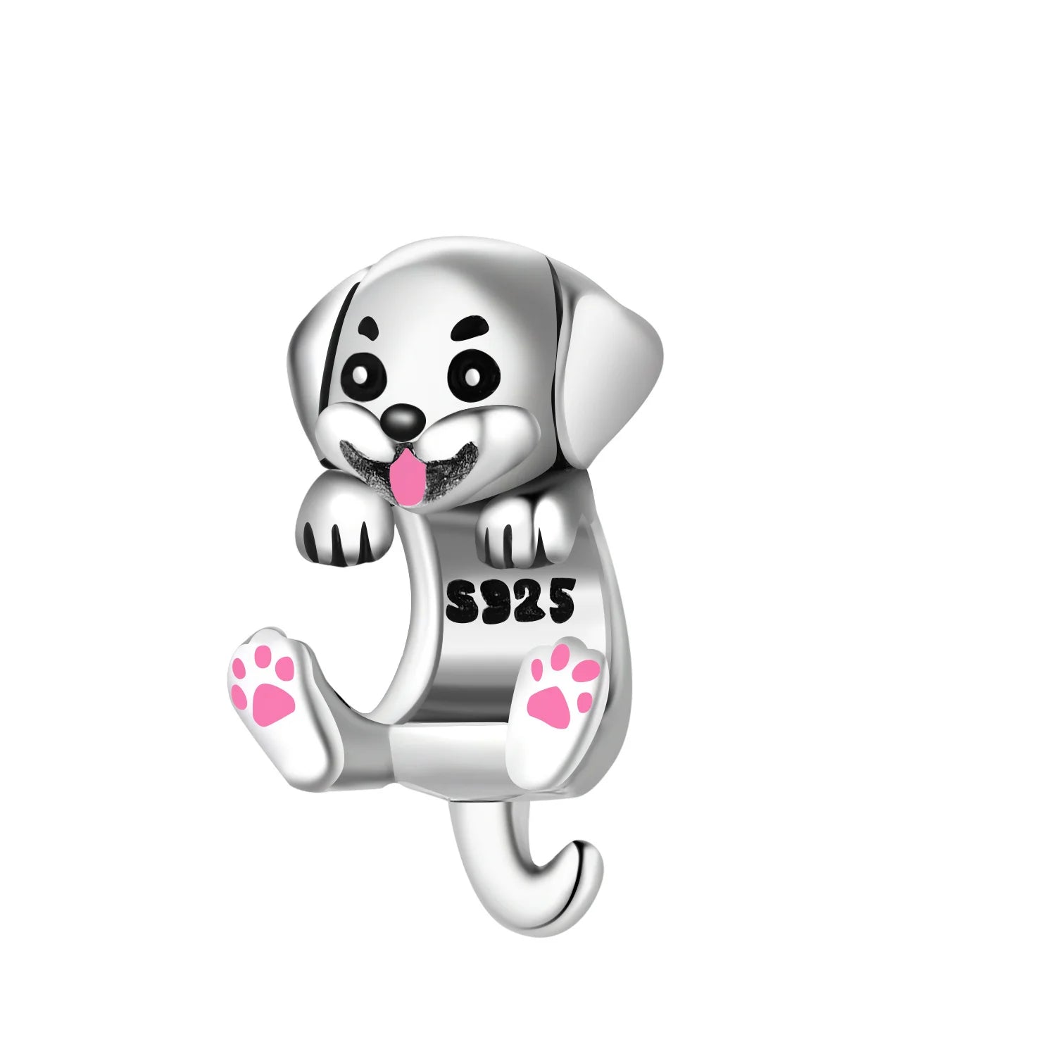 PANPOKI 925 Sterling Silver Cute Koala Animal Pendant Beads Original Pendants Bracelet Charm Jewelry Party DIY Trendy Gifts