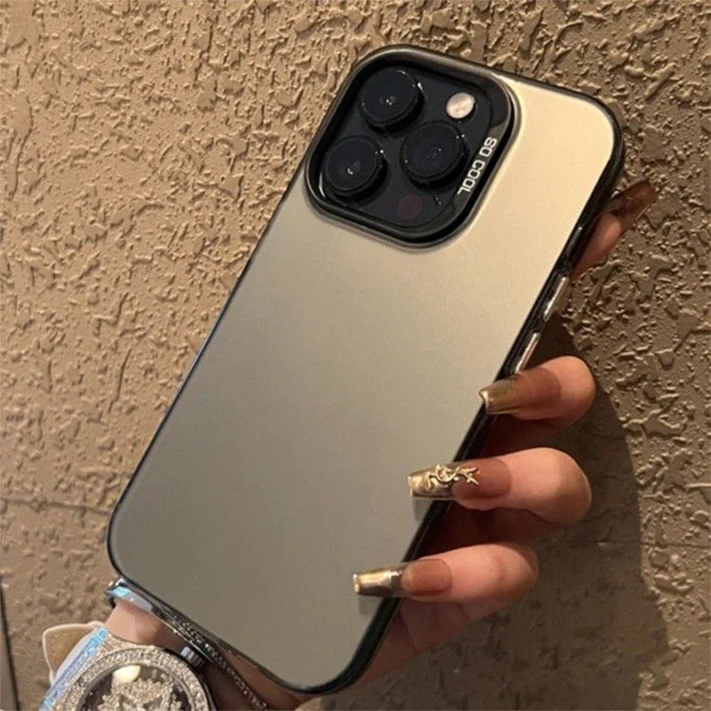 Luxury Matte Anti-drop Phone Case for Samsung Galaxy S24 Ultra S23 S22 S21 FE A15 A35 A55 A14 A34 A54 A13 A33 A53 Plating Cover - Madeinsea©