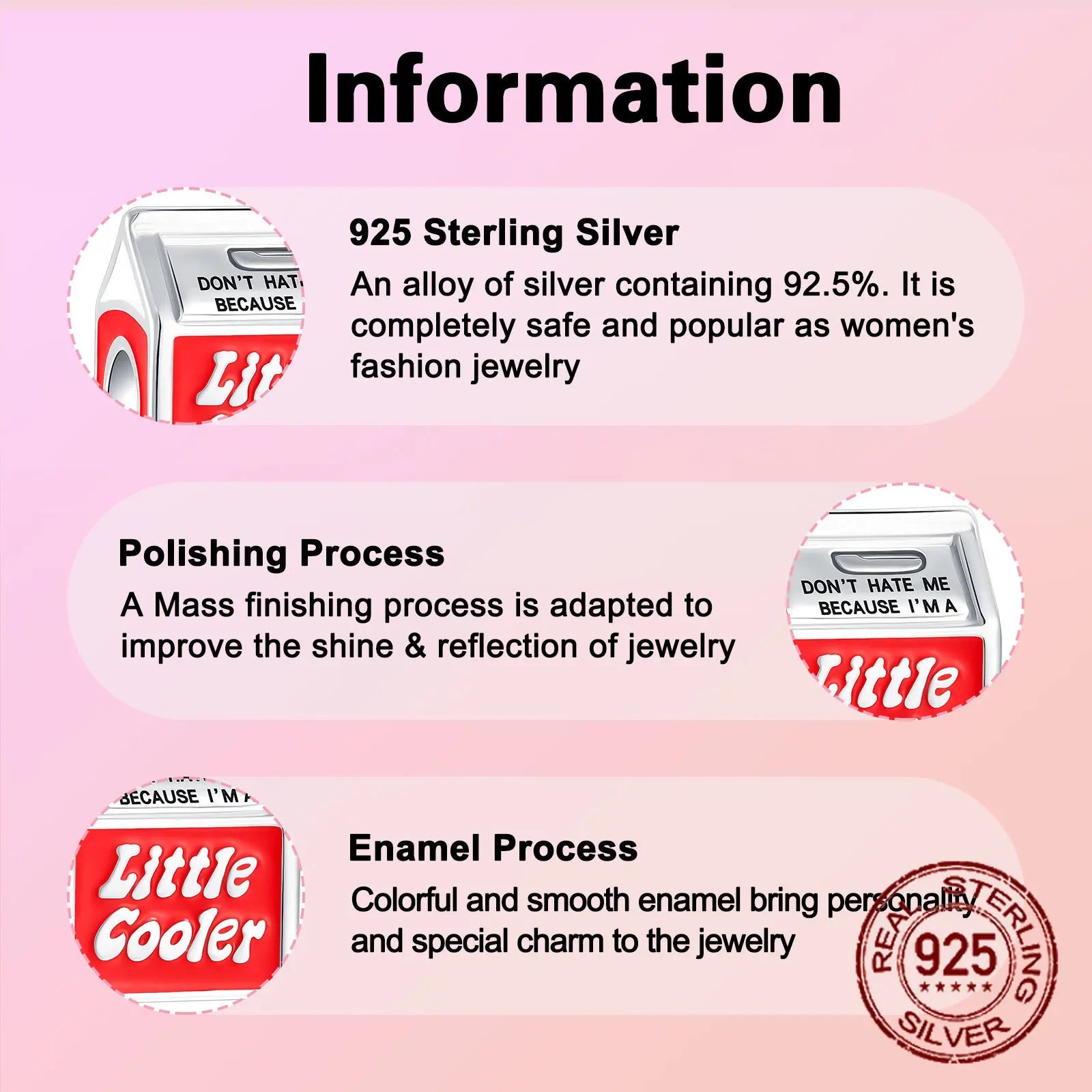 925 Sterling Silver Personality Milk Carton Beads Little Cooler Charm Fit Original Charm Bracelets Women DIY Jewelry Gift