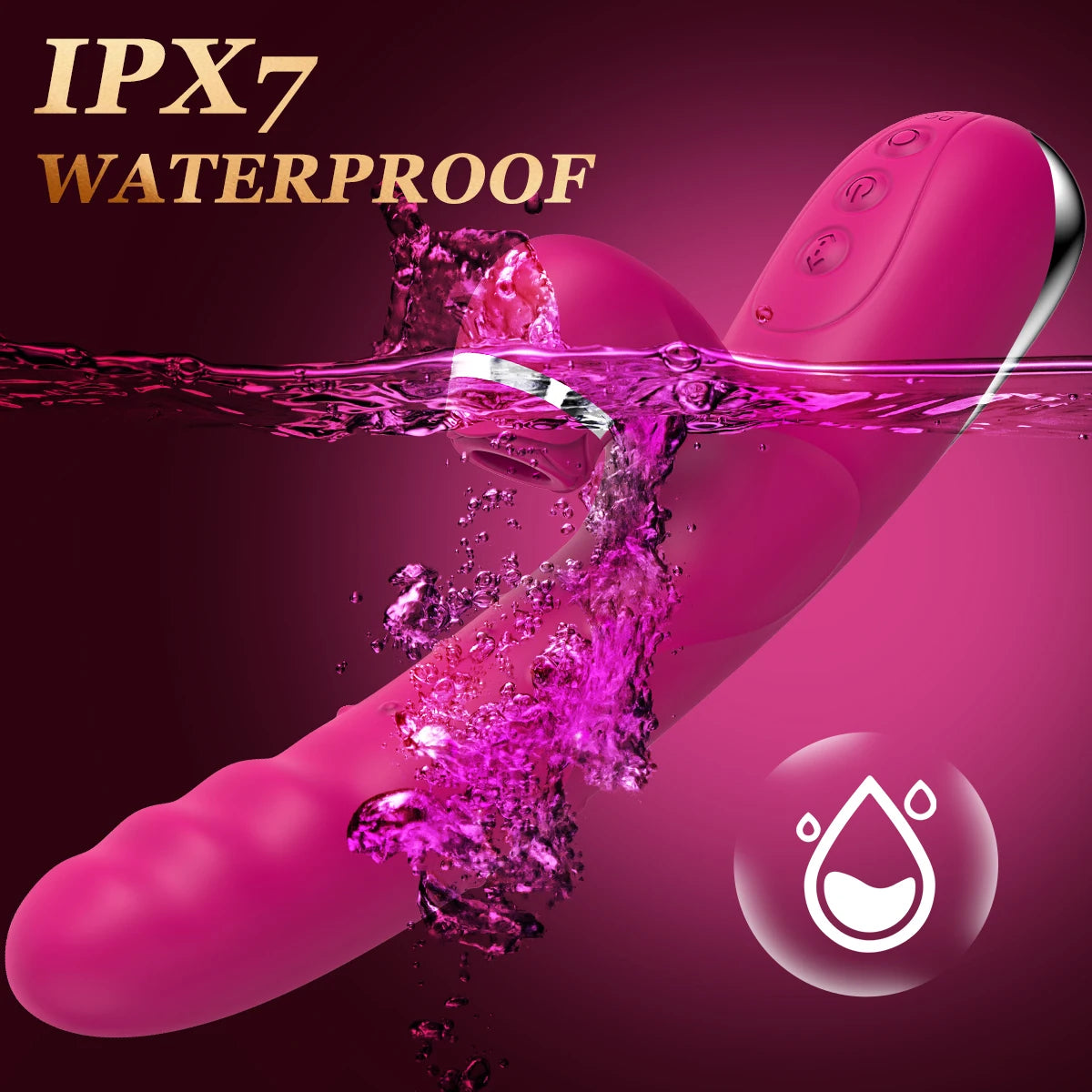 Rotating Heating AV Vibrator for Women G spot Dildos Suction Clitoral Stimulator Female Vaginal Massager Adult Sex Toy for Woman