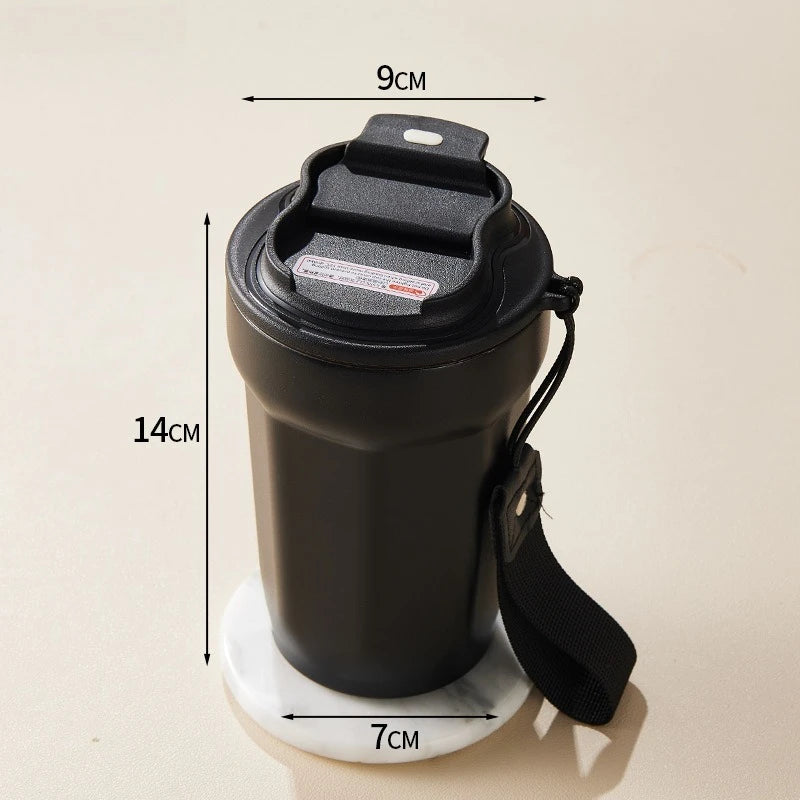 Smart Temp Display Stainless Steel Tumbler Vacuum Insulated Coffee Cup Travel Mug for Tea Thermos Cups Thermal Hot Water Bottle