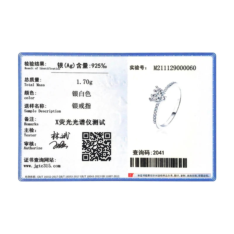 MODIAN Romantic Heart Rings 925 Sterling Silver Dazzling Clear CZ Finger Rings For Women Wedding Engagement Statement Jewelry