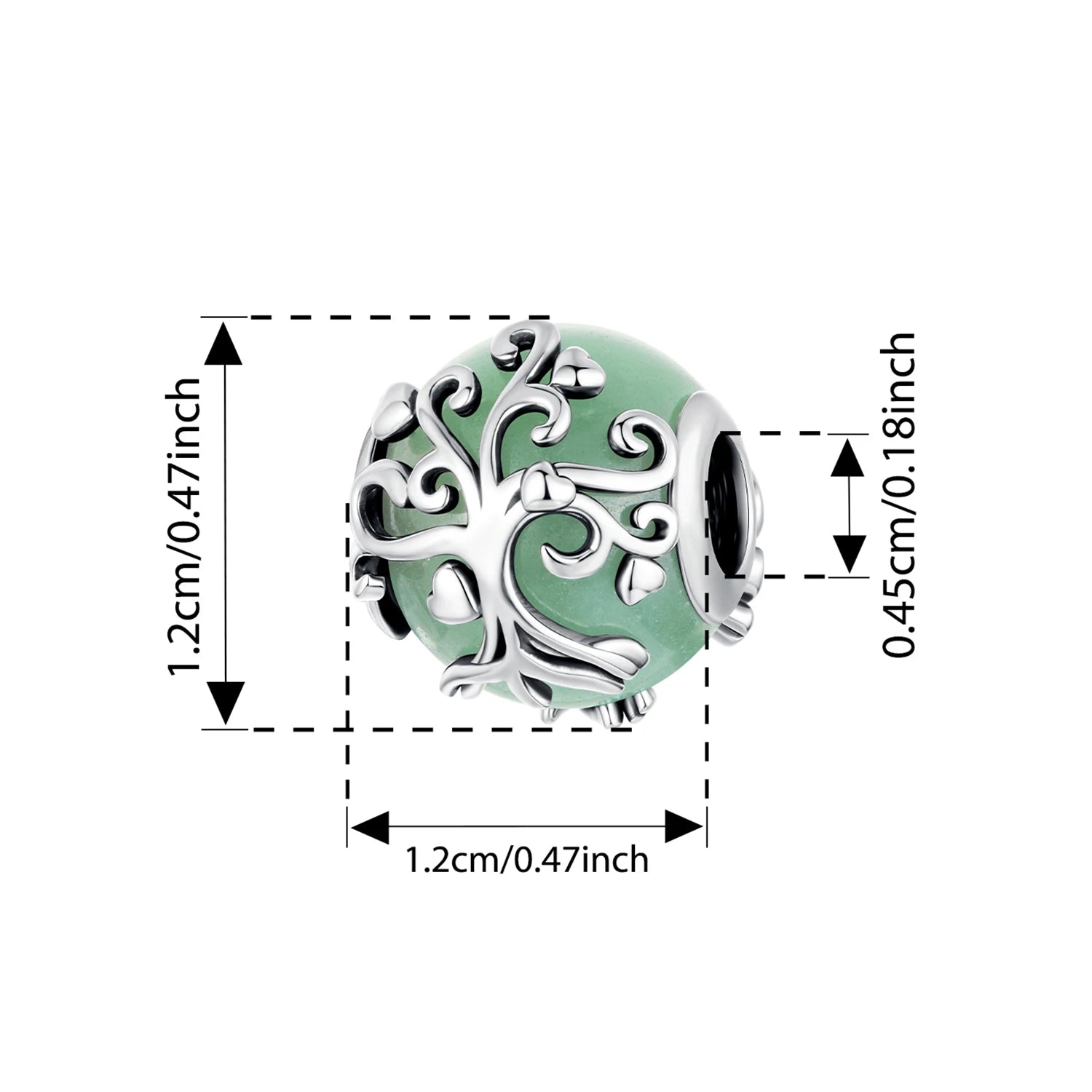 WOSTU 925 Sterling Silver Lucky Amazonite Pendant Starry Amethyst Energy Charm Original for Women Birthday Daily Fine Jewelry