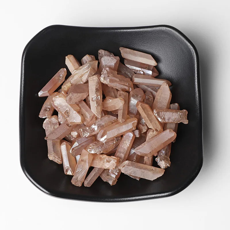 Natural Quartz Stick Beads Top Drilled Gradient Color Raw Loose Point Bead For Jewelry Making DIY Necklace Earrings Accessories