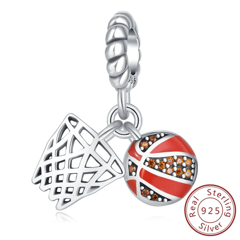 Original Charms Pendant Real S925 Sterling Silver Travel Luggage Airplane Charms Beads for Women Fine Jewelry Gift Making