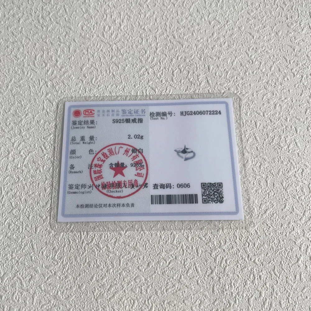 BF CLUB 925 Sterling Rings for Women Simple Geometric Handmade Irregular Retro Ring Gold Star Fashion Allergy For Birthday Gift