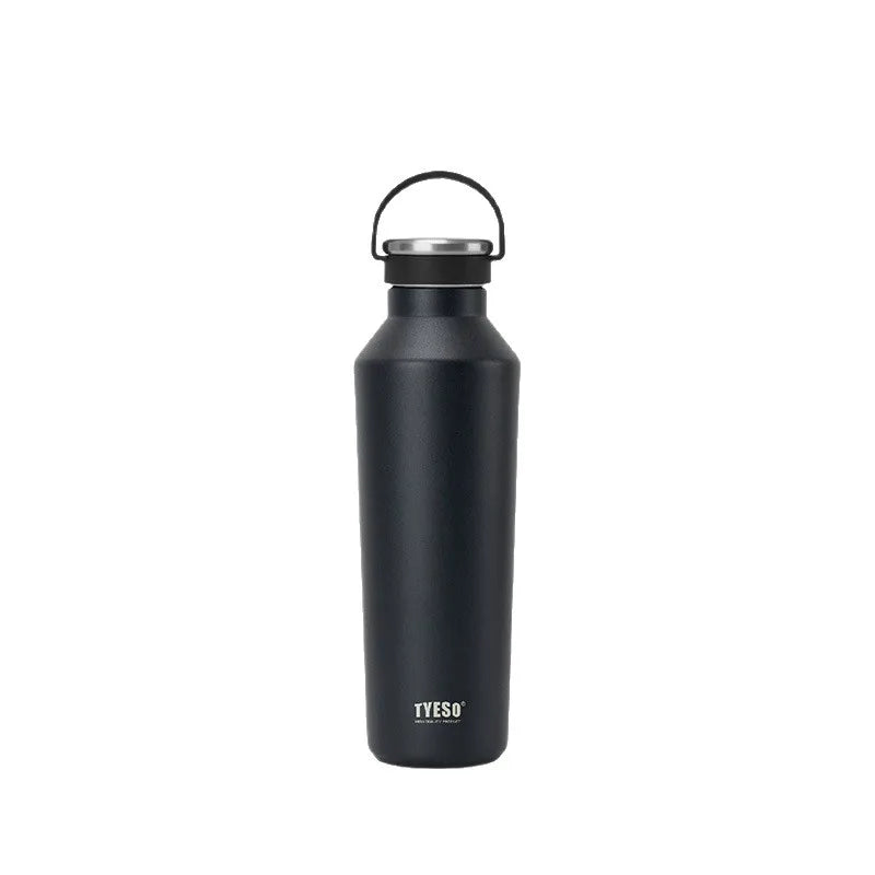 Tyeso Thermos Cup Stainless Steel Vacuum Water Bottle With handle Portable Leak-Proof for Sports Outdoo Insulated Cups Drinkware