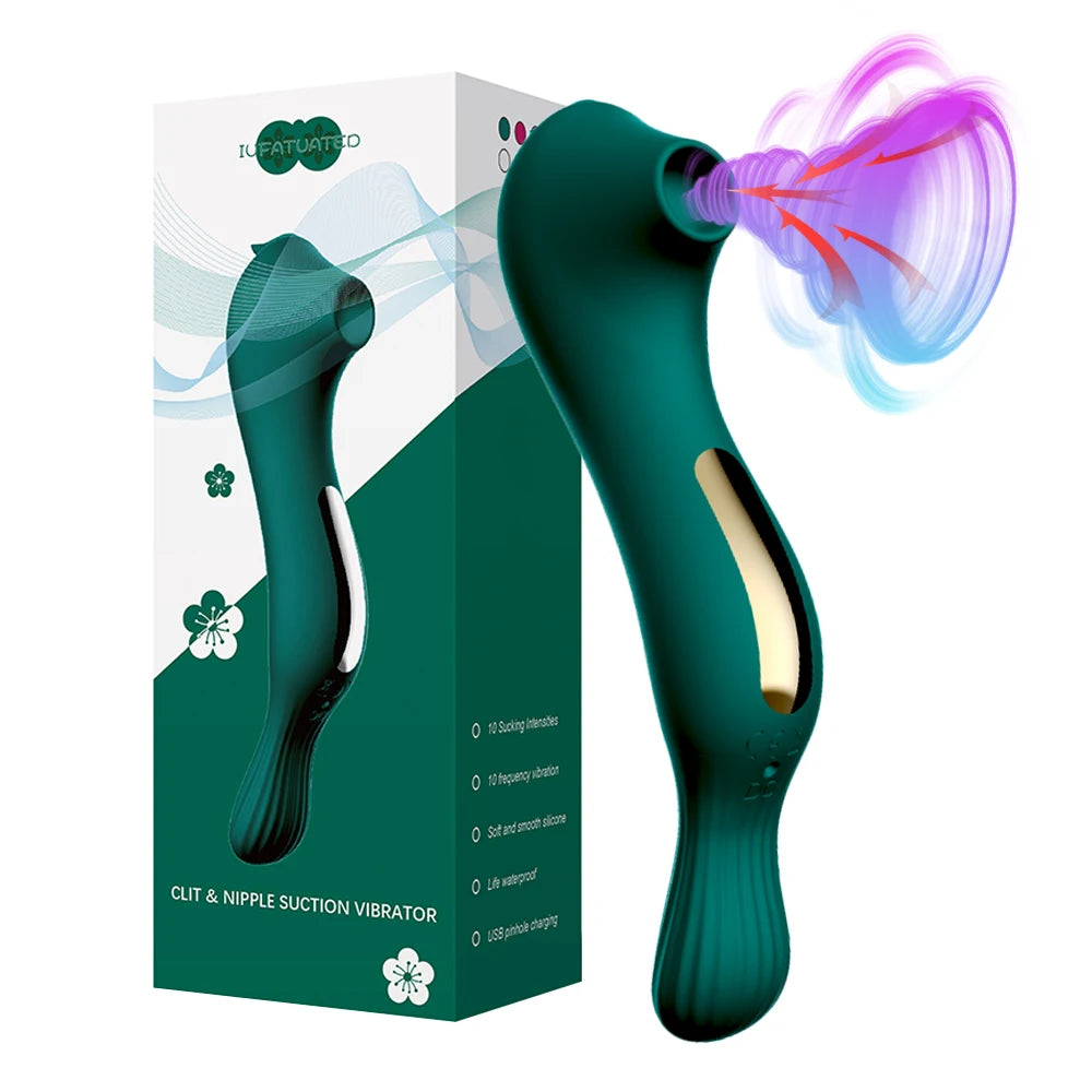 20 Powerful Vibration Modes Sucking Vibrator Female Vagina Massager G-Spot Clitoris stimulator Vacuum Suction Sex Toys for Women