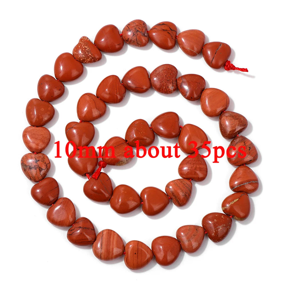 100% Natural Red Jasper Stone Bead Oval Cube Round Irregular Shape Chips Beads Fit Jewelry Making DIY Bracelet Necklace Earrings