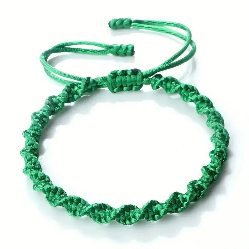 Lucky Chinese Red String Bracelet Unisex Handmade Braided Adjustable Charm Braslet Valentine Day Gift Friendship Braclet Joias