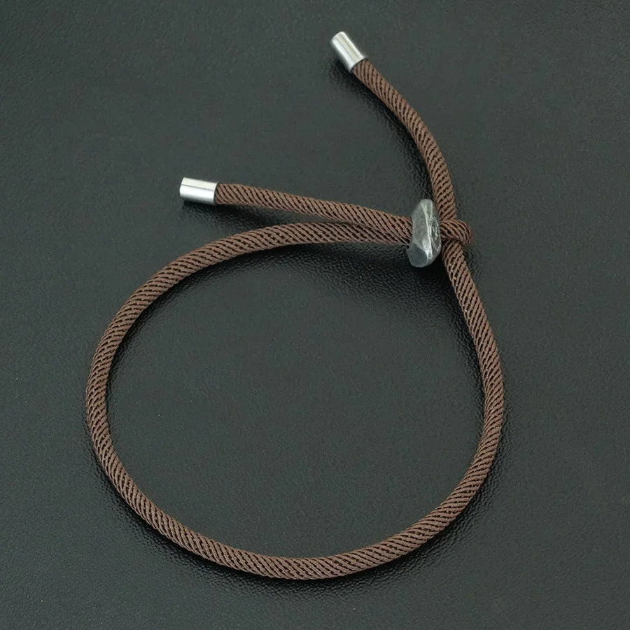 Personalized Rope Bracelet Men Women Grade A 3mm Milan String Lucky Red Friendship Braslet Yoga Meditation Healing Braclet Joias