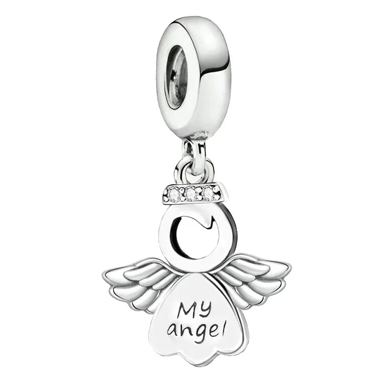 925 Sterling Silver Halloween Dark Phantom Pumpkin Devil Fit Diy Bracelet Necklace Making Gift Of High Quality Fine Jewelry