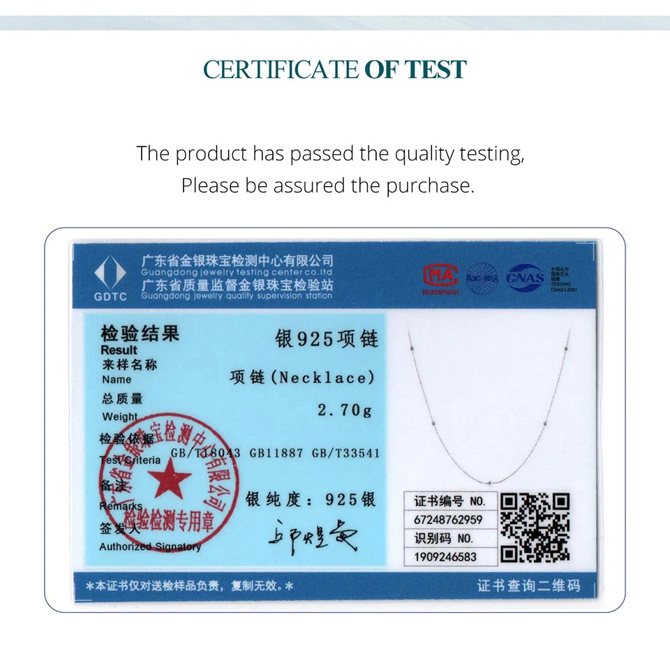 BAMOER Gold Plated Beads Snake Chain Necklace for Women, 925 Sterling Silver Adjustable Basic Chain Necklace Wedding Jewelry