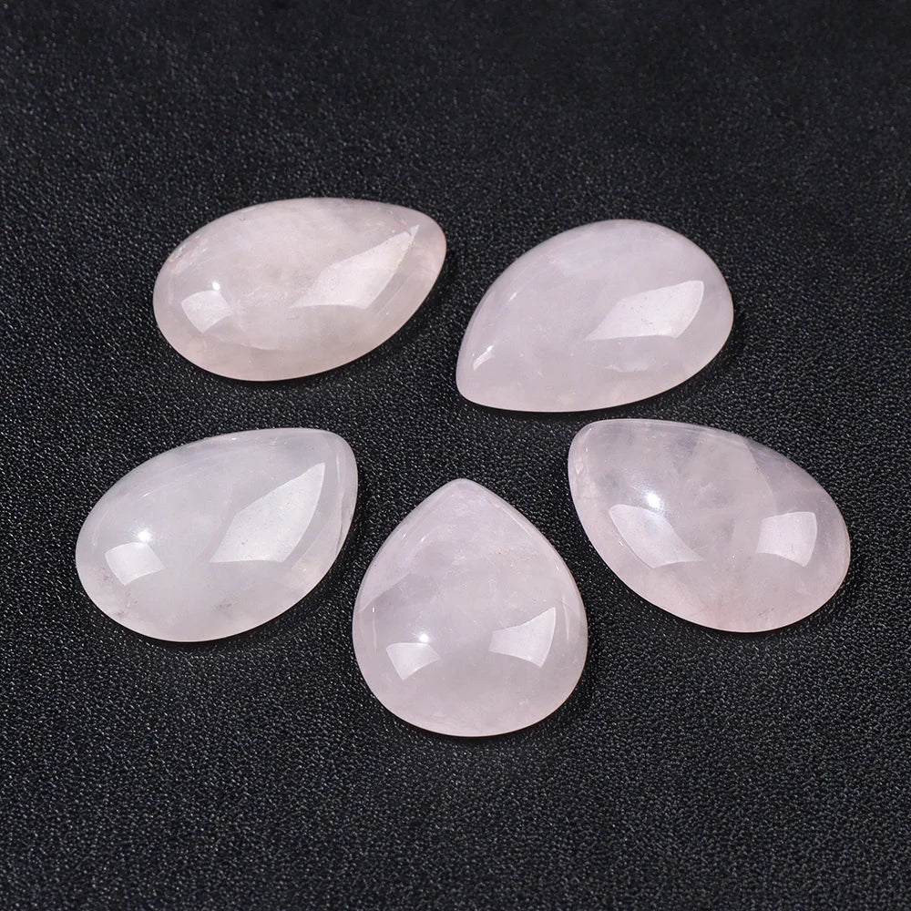 18X25MM Multi-color Natural Stone Cabochon Water Drop Shape Agat Quartz Opal Cabochons Stone For Jewelry Making DIY Accessories