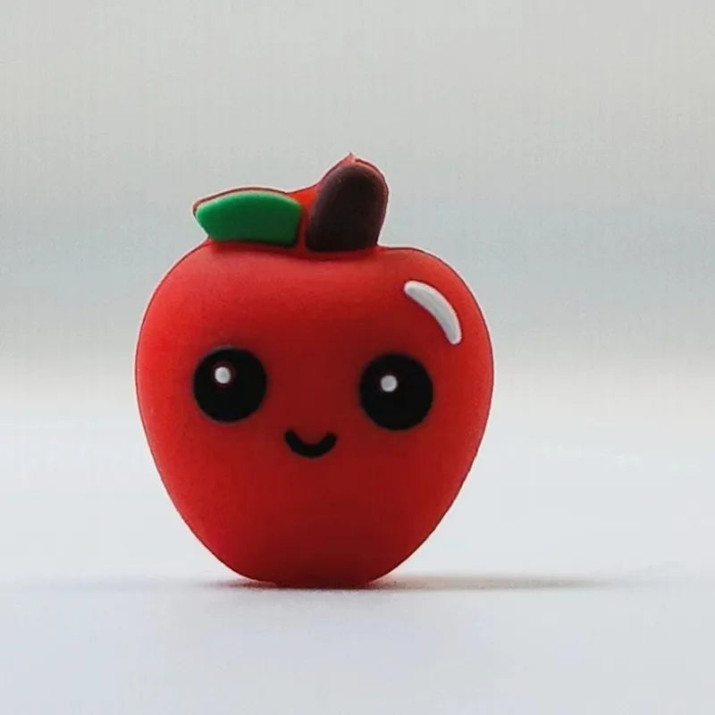 10pcs 3D Chick Silicone Beads Animal Focal beads For Jewelry Making DIY Pacifier Chain Bracelet Necklace Jewelry Accessories