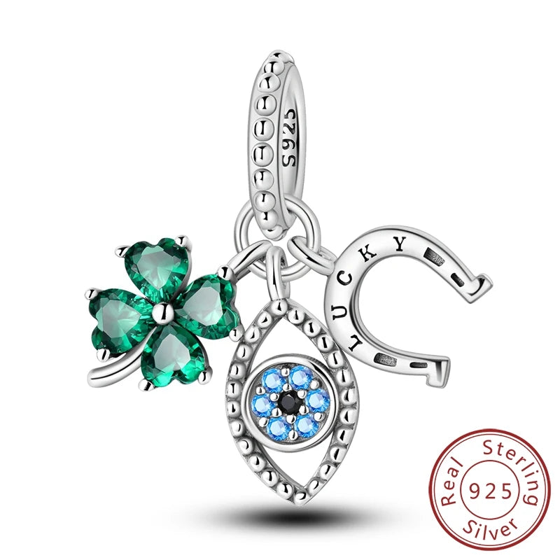 Charm-Heißverkäufe 925 Silber Original Charms Perlen Fit Anhänger Charm Armband Baumeln für Frauen DIY Feine Schmuckherstellung