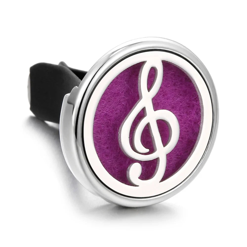 10PCS/LOT Wholesale Car Perfume Diffuser Car Clips Pendants Lockets Perfume Essential Oil Diffuser Aromatherapy Pendant Necklace