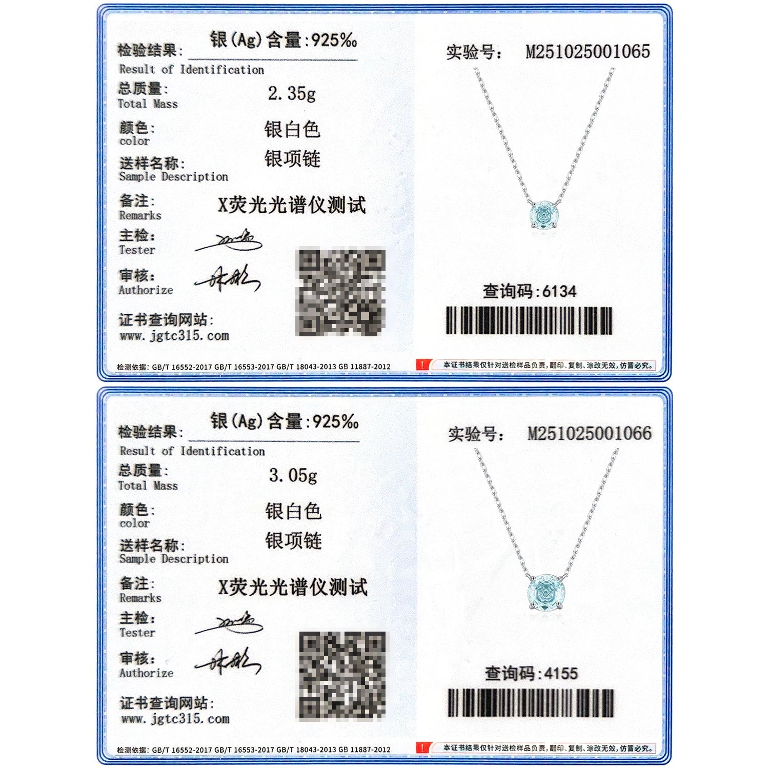 MODIAN 925 Sterling Silver 2 Sizes Classic Round Rose Cut Light Sea Blue CZ Pendant Necklaces For Women Fine Jewelry