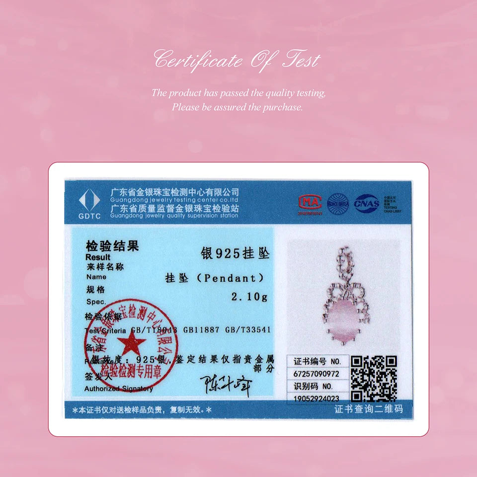 BAMOER 925 Silver Pink Party Series Pendant Transparent Bow Beads for Women Sweet Girl DIY Birthday Gift Jewelry Accessories