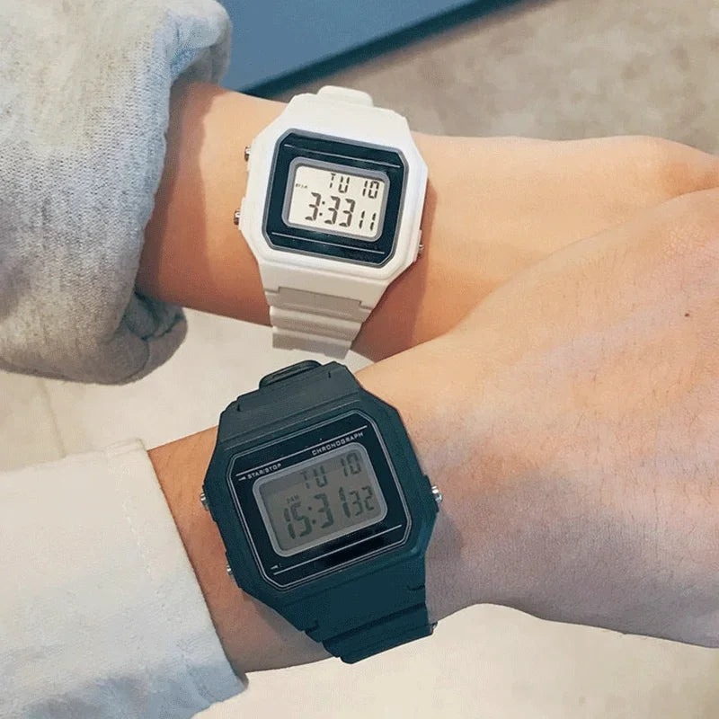 F91W Digital Watches for Men Women LED Electronic Wristwatch Waterproof Sports Military Watch Female Clock Relojes Digitales