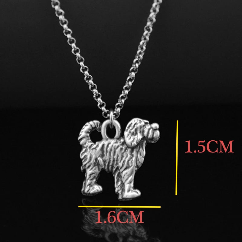New German Shepherd&Corgi&Chihuahua&Whippet Dog Love Necklace Men Pet Charm Necklaces For Women Long Chains Party Gifts Jewelry