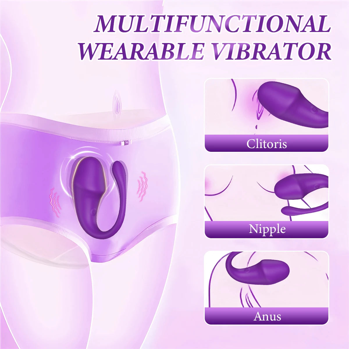 Wireless Bluetooth Vibrator APP Control Vibrating Love Egg Clitoris Stimulator G Spot Massager Sex Toys for Women Adults Toys - Madeinsea©
