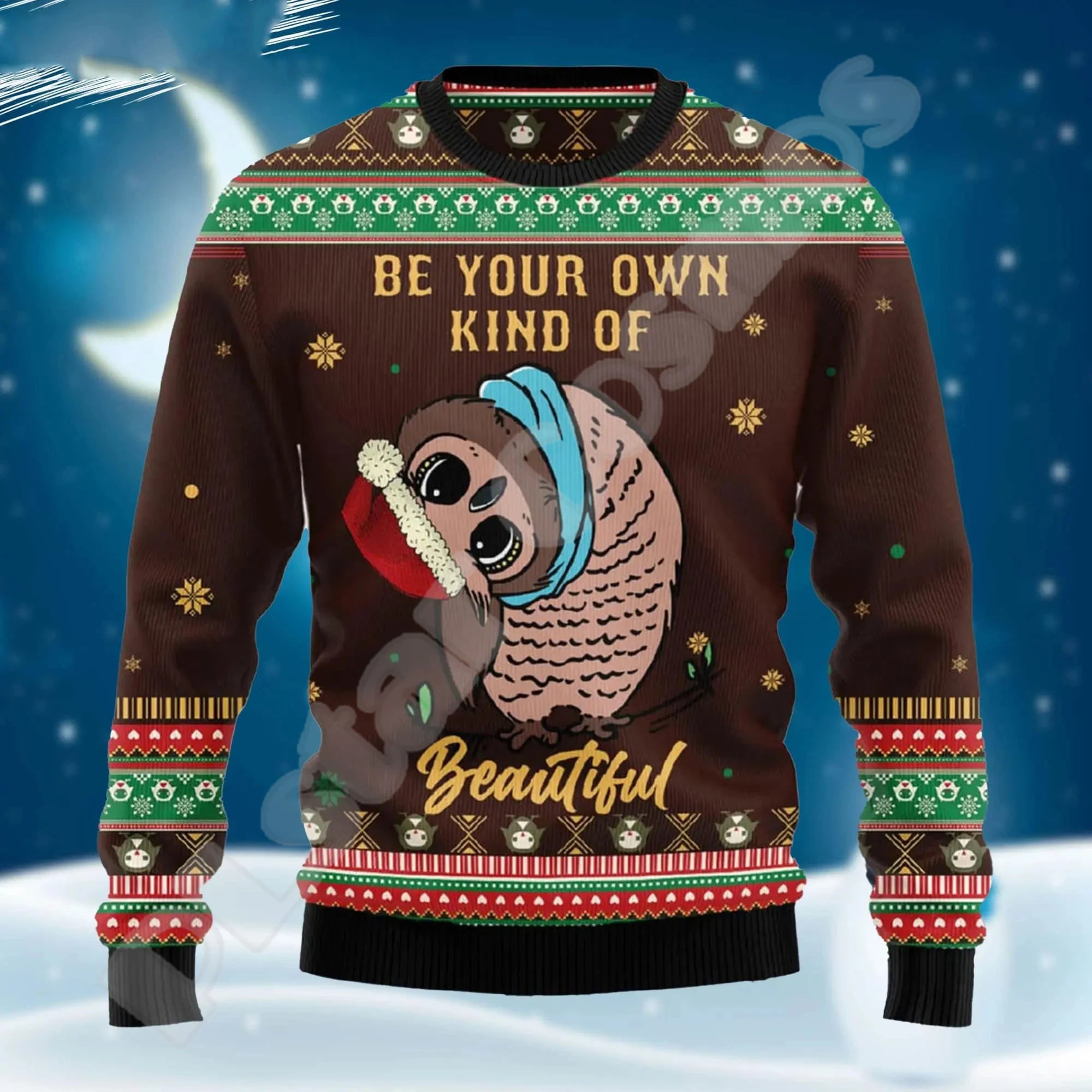 Christmas Knitted Sweater Graffiti Tattoo Retro Vintage Sweatshirts 3DPrint Unisex Pullover Harajuku Casual Funny Long Sleeve X1