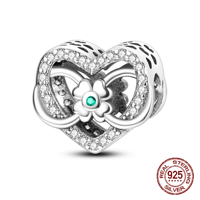 Schmetterling Blume Tier Perlen Fit Pandora Original armband charms Silber 925 Halskette pendientes mujer für Frauen Schmuck machen
